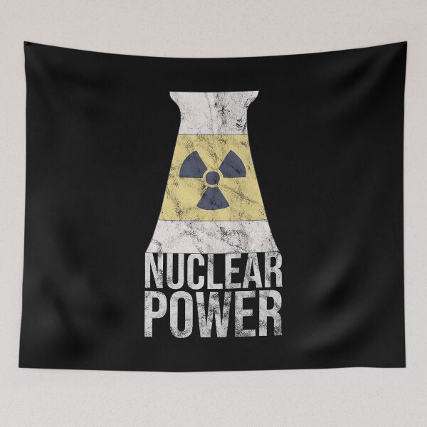 Item preview, Distressed Nuclear Power Text - Thermal Station - Reaction designed and sold by DeWinnes.
