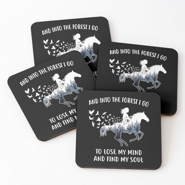 Item preview, Horse Cute Into The Forest I Go Horse Riding Funny Horses Lover designed and sold by MarkHudson78.
