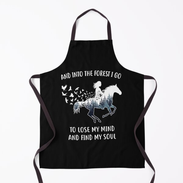 Item preview, Horse Cute Into The Forest I Go Horse Riding Funny Horses Lover designed and sold by MarkHudson78.