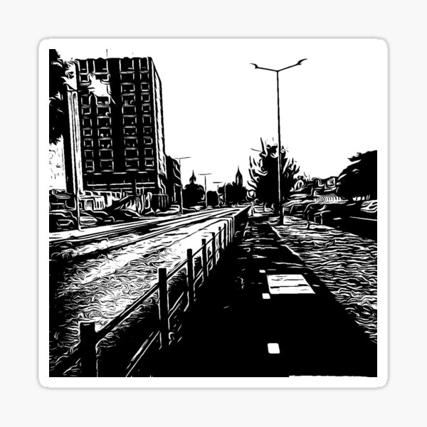 Item preview, Black city designed and sold by theoldsoul.