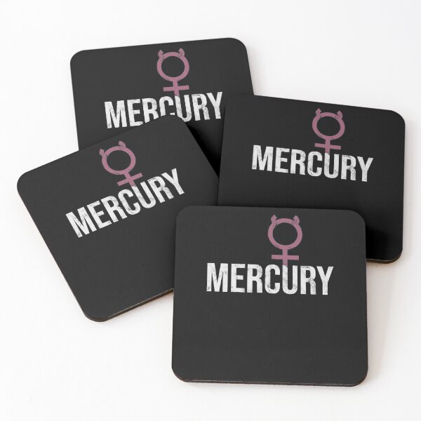 Item preview, Distressed Planet Mercury - Planetary Symbol - Top Text designed and sold by DeWinnes.