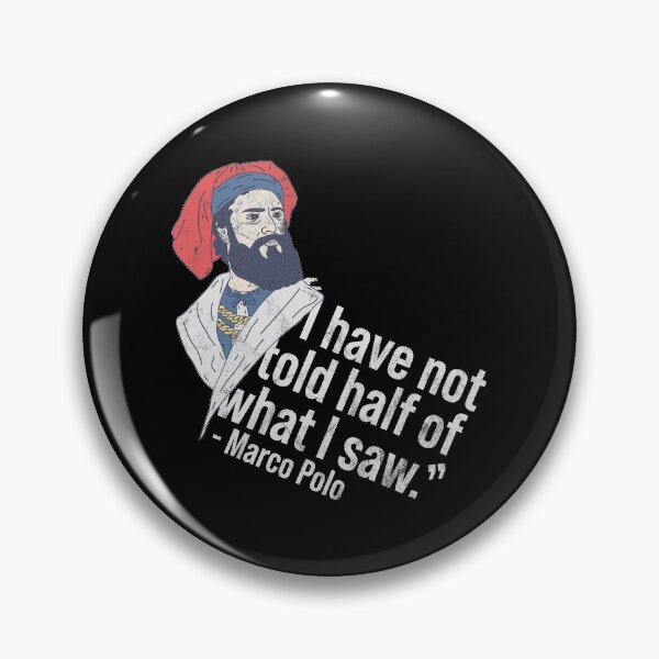 Item preview, Distressed Marco Polo Quote - Mosaic - Famous Trader designed and sold by DeWinnes.
