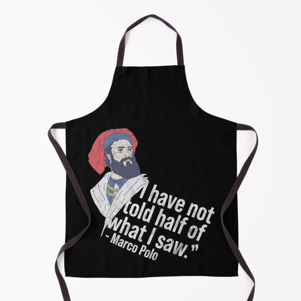 Item preview, Distressed Marco Polo Quote - Mosaic - Famous Trader designed and sold by DeWinnes.