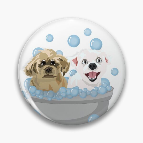 Item preview, Scrub a Dub, Two Pups in a Tub designed and sold by Caitlin Godwin.