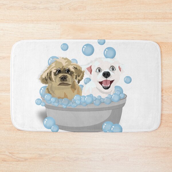 Item preview, Scrub a Dub, Two Pups in a Tub designed and sold by Caitlin Godwin.