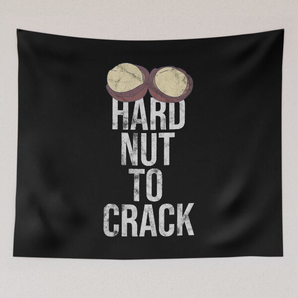 Item preview, Distressed Macadamia - Hard Nut to Crack - Nutritionist Fruit designed and sold by DeWinnes.