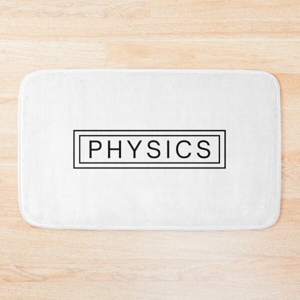 Item preview, Physics- Black Font designed and sold by Vaishnavi Deo.