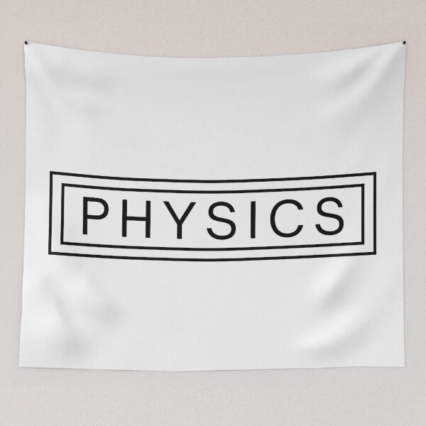 Item preview, Physics- Black Font designed and sold by Vaishnavi Deo.