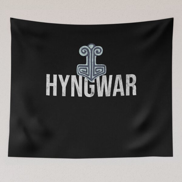 Item preview, Distressed Ivar the Boneless - Norse Symbol - Hyngwar designed and sold by DeWinnes.