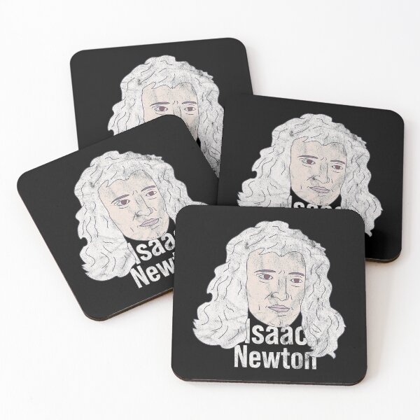 Item preview, Distressed Isaac Newton Text - Famous Scientist - Calculus designed and sold by DeWinnes.