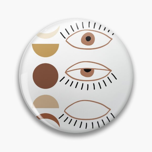 Item preview, Wabi Sabi minimalist eyes and abstract pattern designed and sold by SpicyCherrys.
