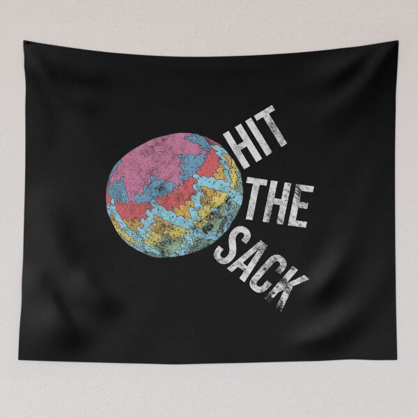 Item preview, Distressed Hacky Sack Pocket - Hit the Sack - Kick Ball designed and sold by DeWinnes.
