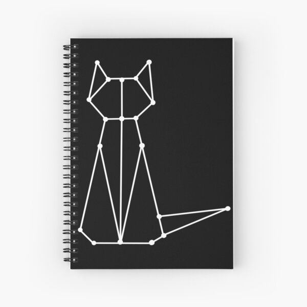 Cahiers A Spirale Sur Le Theme Origami Chat Redbubble