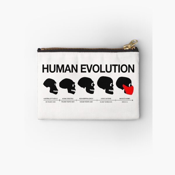 Item preview, Funny evolution of man from Australopithecus to Masked Homo 2020 designed and sold by cinemadnesshirt.