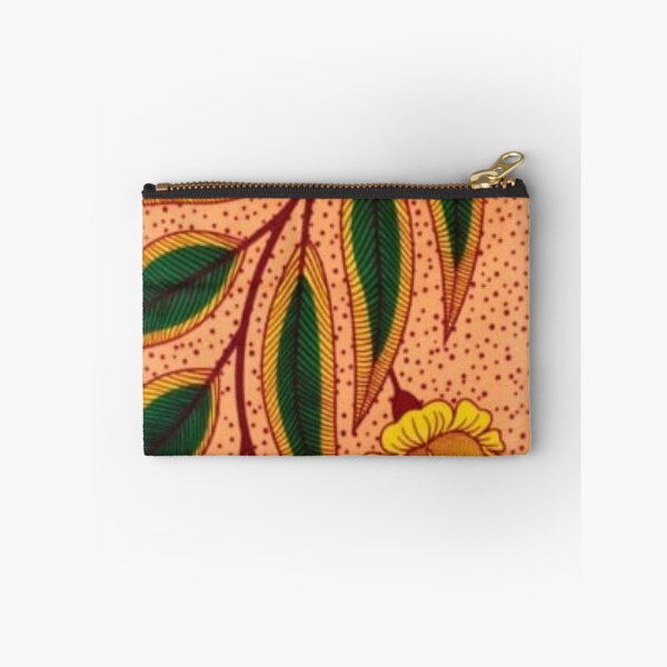 Item preview, Green Leaves African Wax Print designed and sold by africanvisuals.