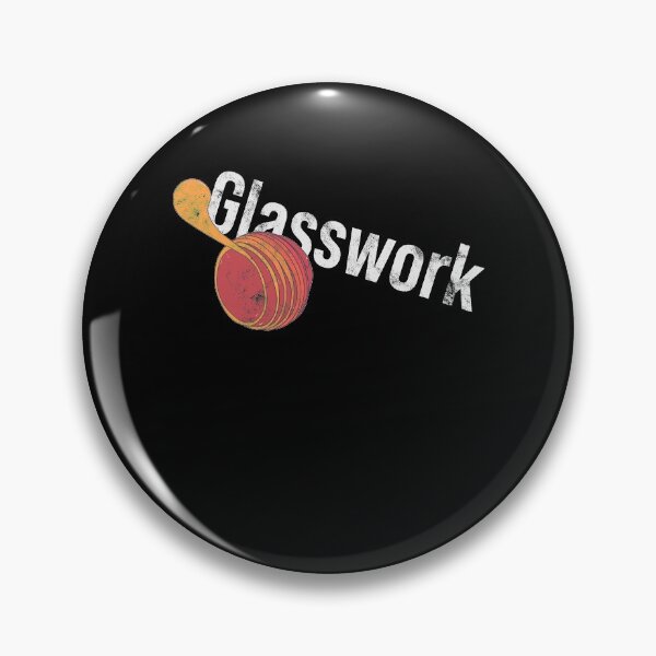 Item preview, Distressed Glassblower - Molten Glasswork Text - Craftsmen designed and sold by DeWinnes.