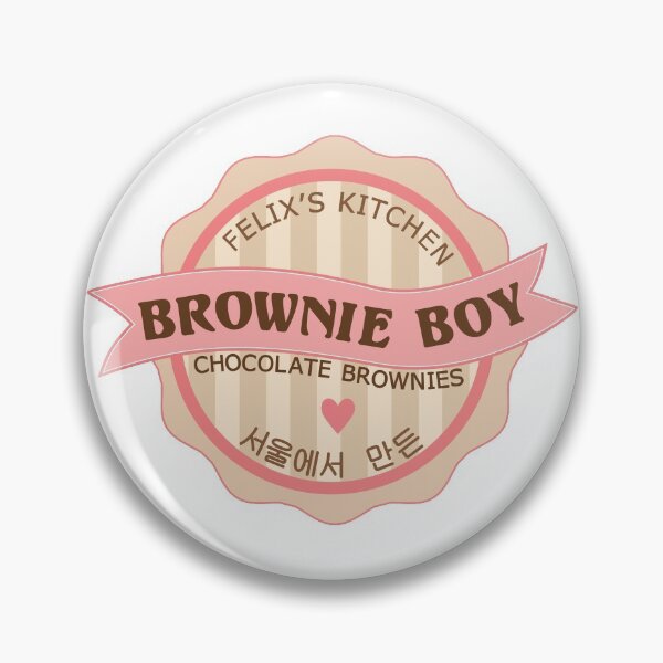 Item preview, BROWNIE BOY Stray Kids Felix Baking Minho Quote CUTE designed and sold by SugarSaint.