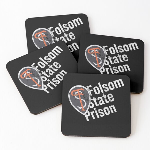 Item preview, Distressed Folsom Prison Pocket - Diagonal Text Symbol designed and sold by DeWinnes.