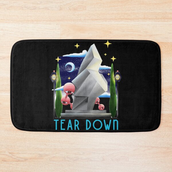 Item preview, Surreal Artwork - Tear Down of Statues designed and sold by TeeZoneZtore.