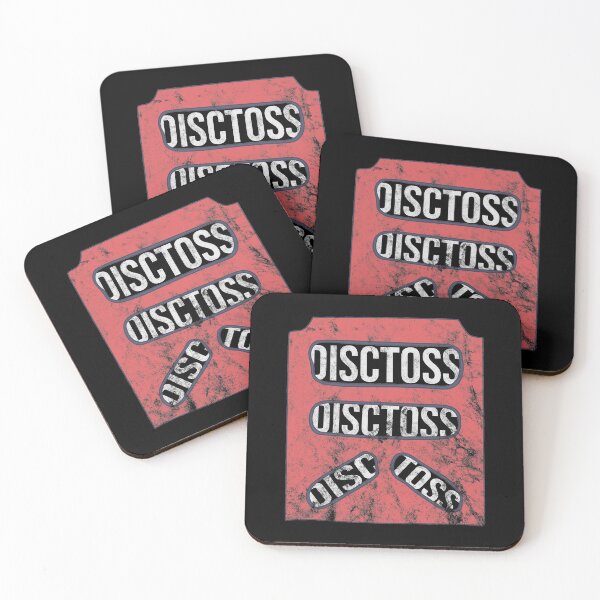 Item preview, Distressed Disc Toss - Lawn - Outdoor Backyard - Multi Text designed and sold by DeWinnes.