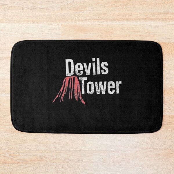 Item preview, Distressed Devils Tower - Bloody Logo - Geological - Alt Text designed and sold by DeWinnes.