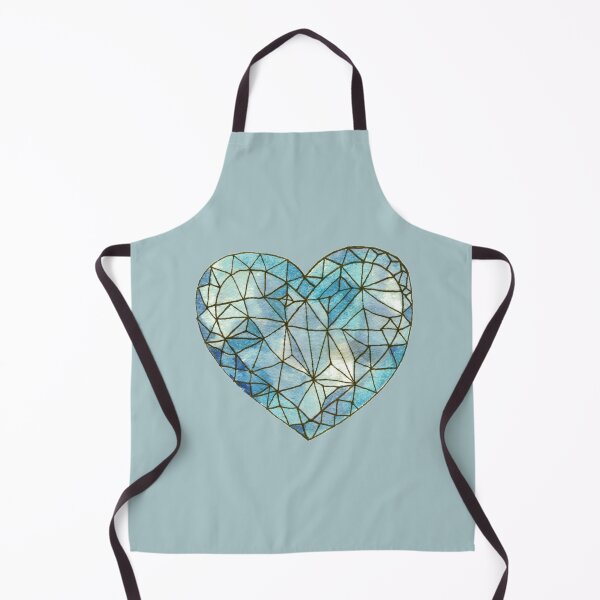 Item preview, Heart of Glass Crystal Gemstone Jewel {Blue/Robin} designed and sold by Cecilia Mok.