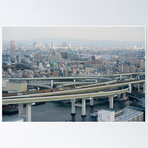Item preview, Osaka Aerial View designed and sold by photoeverywhere.