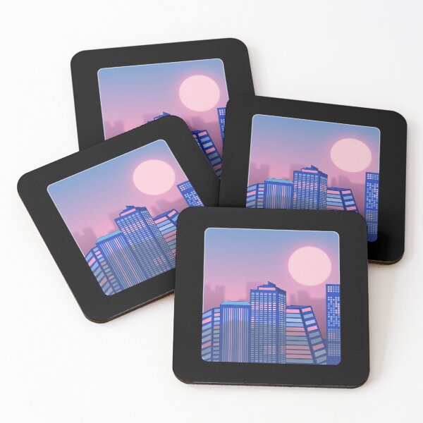 Item preview, Retrowave Tokyo City Vintage Synthwave 90s 80s designed and sold by DerNerd.