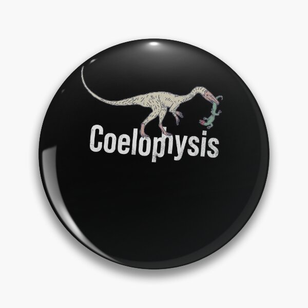 Item preview, Distressed Coelophysis - Dino Species - Reptile - Foot Text designed and sold by DeWinnes.