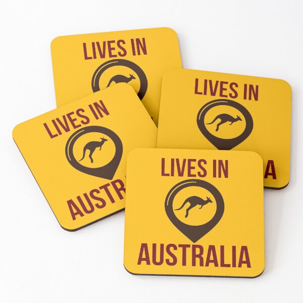Item preview, LIVES IN AUSTRALIA designed and sold by ak3shay.