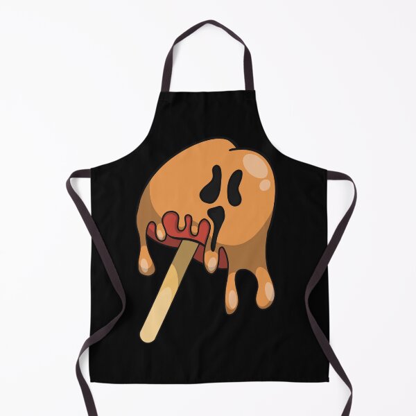 Item preview, Halloween caramel candy apple ghost designed and sold by Fruit-Tee.