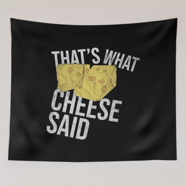 Item preview, Distressed Cheese Wedge - Cheese Said - Cheesemaker designed and sold by DeWinnes.