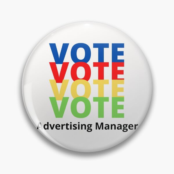Item preview, Vote Advertising Manager designed and sold by majeed10.