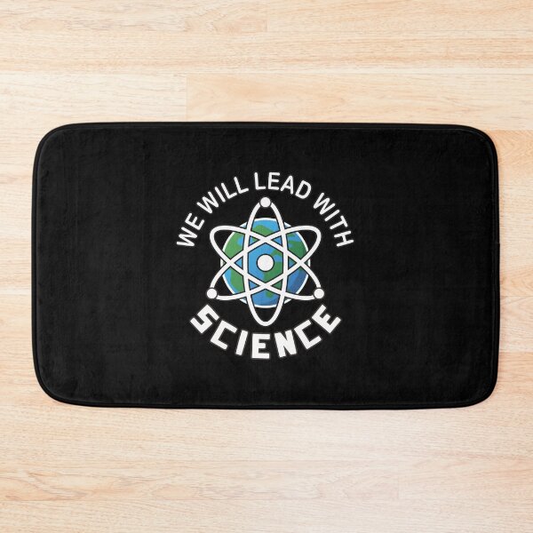 Item preview, We will lead with the science Earth World T-Shirt designed and sold by miraclemaker.
