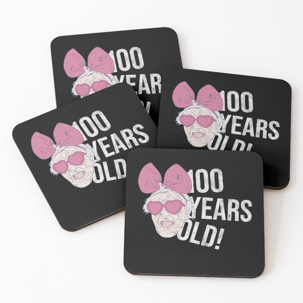 Item preview, Distressed Centenarian - Wild Grandma - 100 Years Old! designed and sold by DeWinnes.