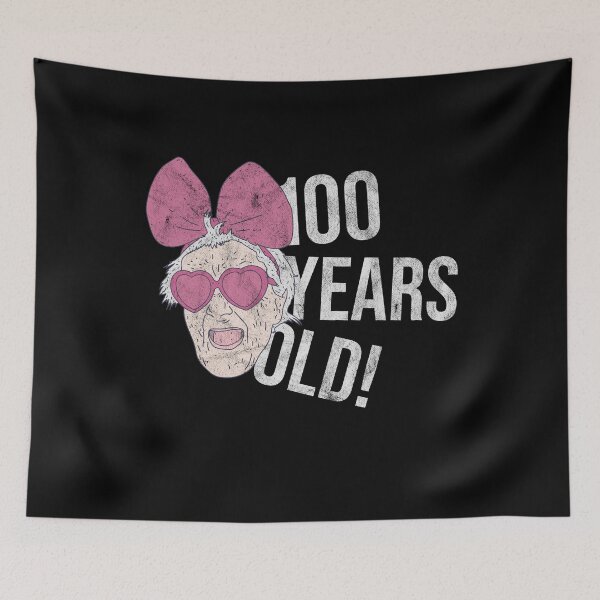 Item preview, Distressed Centenarian - Wild Grandma - 100 Years Old! designed and sold by DeWinnes.