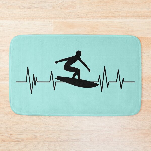 Item preview, surfer heartbeat surfing lover  designed and sold by ELmezz.