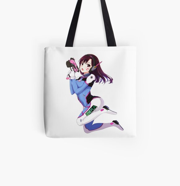 Overwatch anime fan art All Over Print Tote Bag