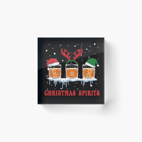 Item preview, Christmas Spirits Bourbon, Whiskey, Scotch designed and sold by Idiosyncrats.
