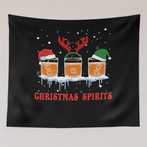 Item preview, Christmas Spirits Bourbon, Whiskey, Scotch designed and sold by Idiosyncrats.