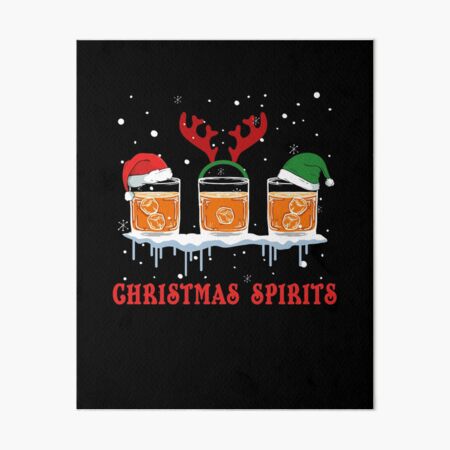Item preview, Christmas Spirits Bourbon, Whiskey, Scotch designed and sold by Idiosyncrats.