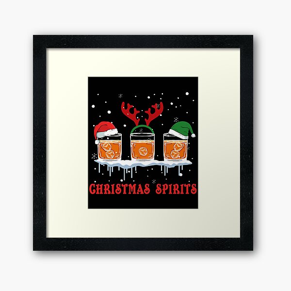 Item preview, Christmas Spirits Bourbon, Whiskey, Scotch designed and sold by Idiosyncrats.