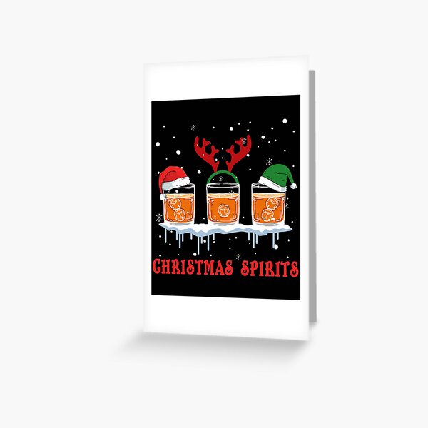 Item preview, Christmas Spirits Bourbon, Whiskey, Scotch designed and sold by Idiosyncrats.