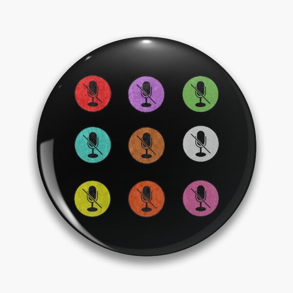 Item preview, Multicolor Mute Buttons Pack designed and sold by LightBeacon.