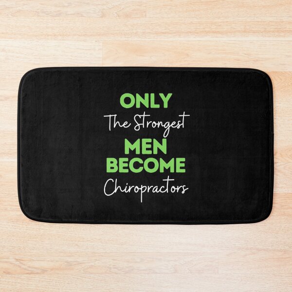 Item preview, Only The Strongest Men Become Chiropractors designed and sold by bifkee19.