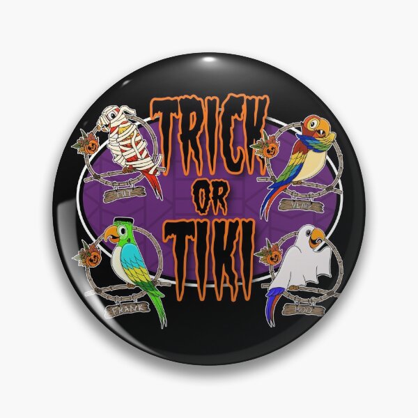 Item preview, Trick or Tiki Birds designed and sold by grafenroda.