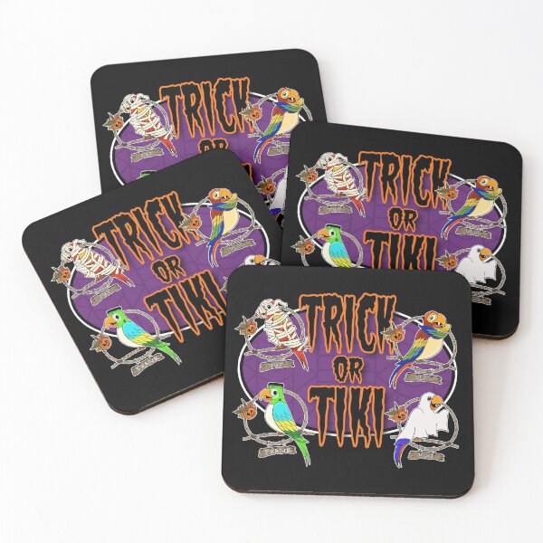 Item preview, Trick or Tiki Birds designed and sold by grafenroda.