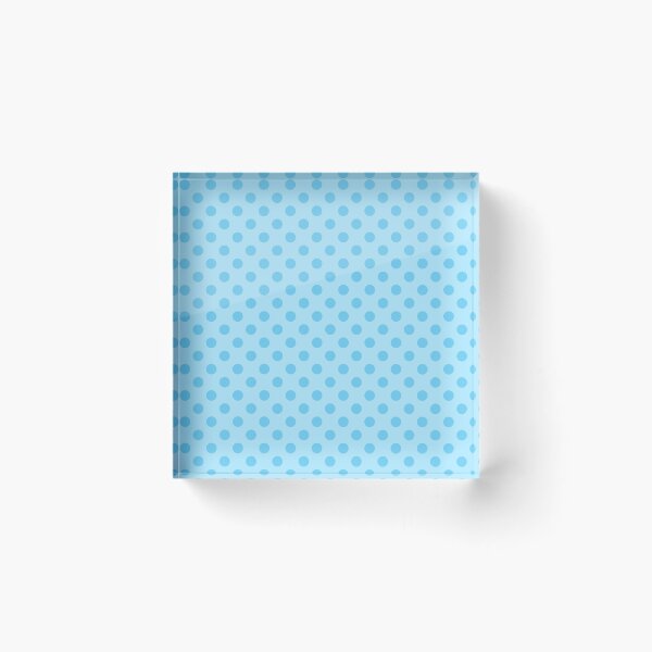 Item preview, Soft Blue Polka Dots on Blue Background designed and sold by Bumblefuzzies.