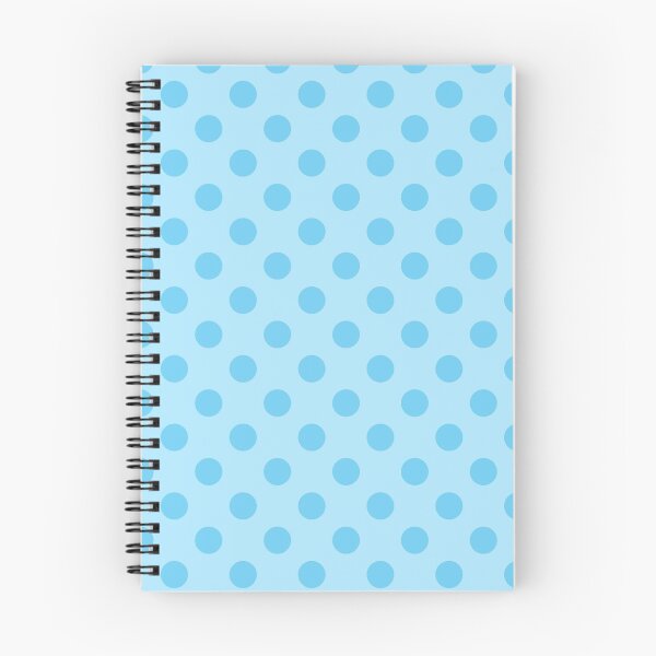 Item preview, Soft Blue Polka Dots on Blue Background designed and sold by Bumblefuzzies.