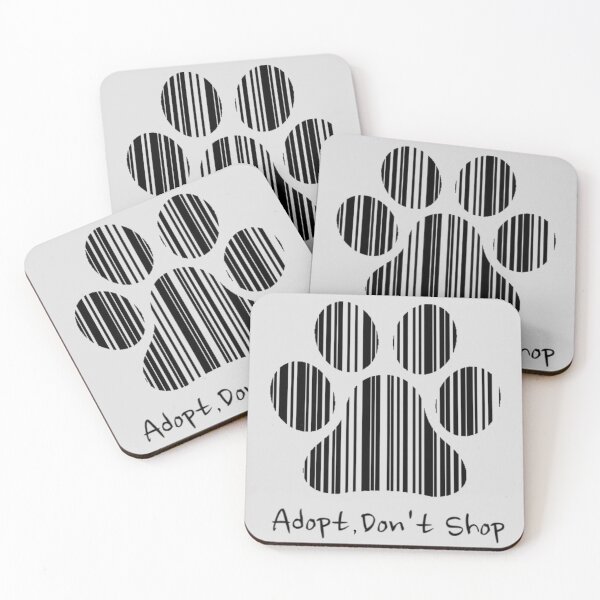 Item preview, Adopt, Dont Shop designed and sold by Colorful Misfits.